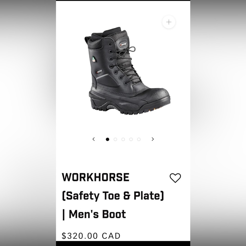 Brand new work boots
